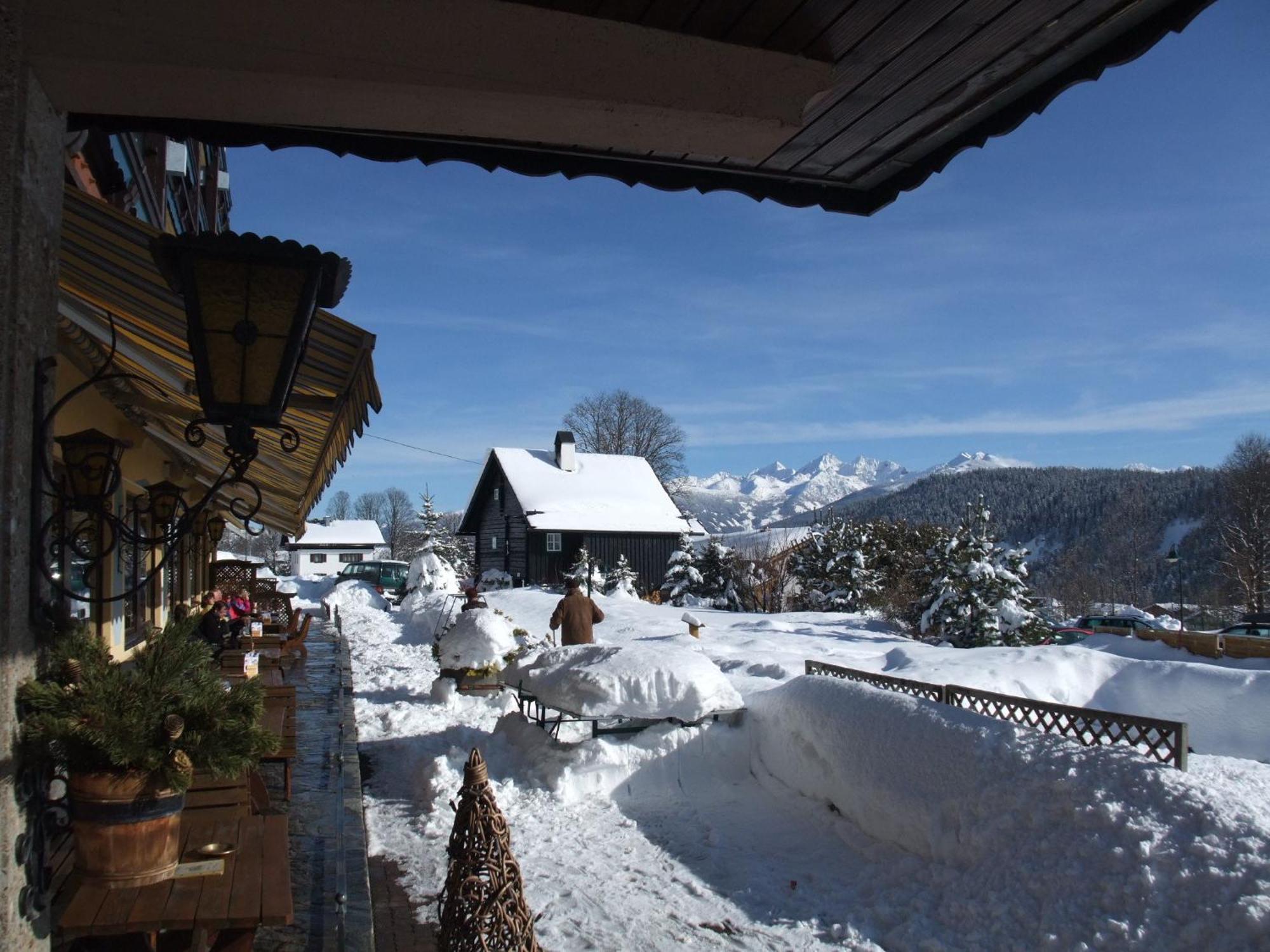 Ferienhotel Knollhof Ramsau am Dachstein Exterior foto